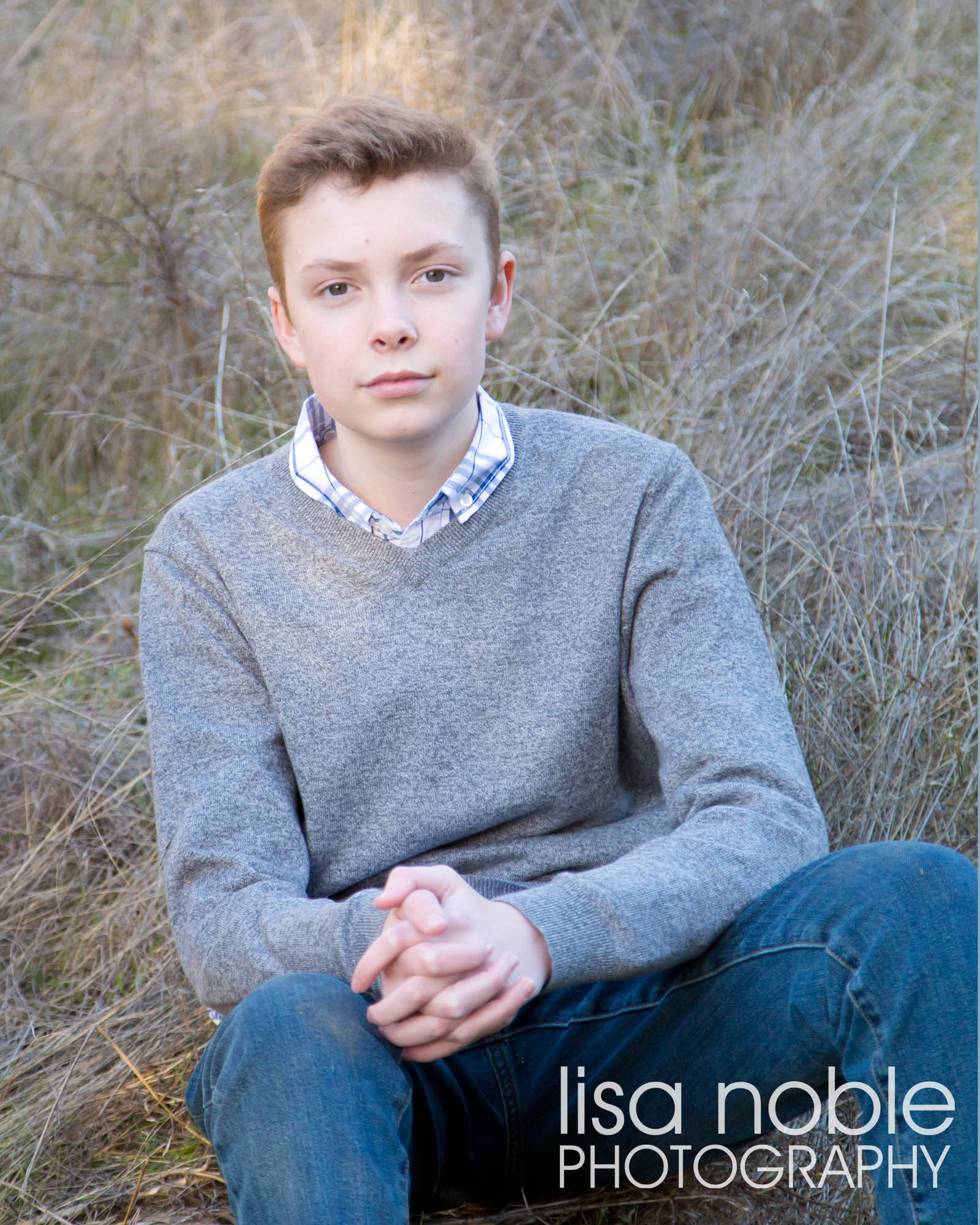 Portrait of a teen boy Bay Area professional family photgrapher